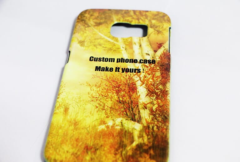 A2 D4880UV Small UV Printer print sample - phonecase