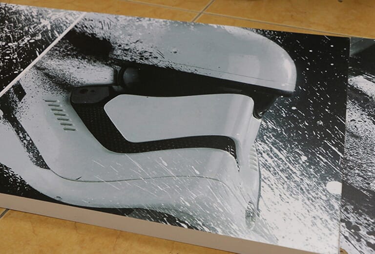 Billboard printed by WER-G2513UV large format UV printer (2)