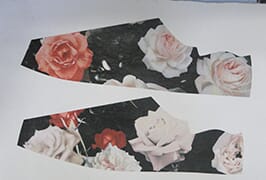 Genuine Leather print