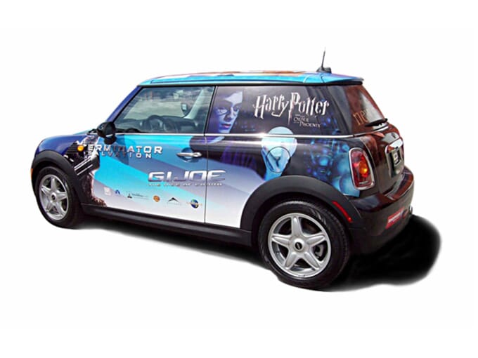 Mini Car Sticker Vinyl